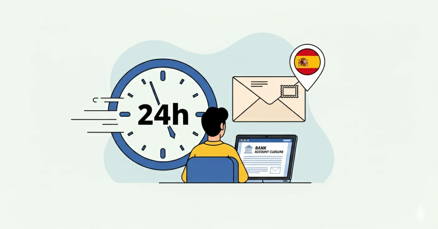 Close a Bank Account in Spain from Abroad (2025): Steps, Rights, Costs